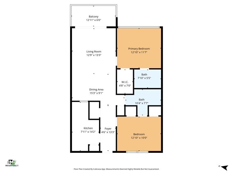Floorplan at 601 1st St, Jacksonville Beach, FL 32250