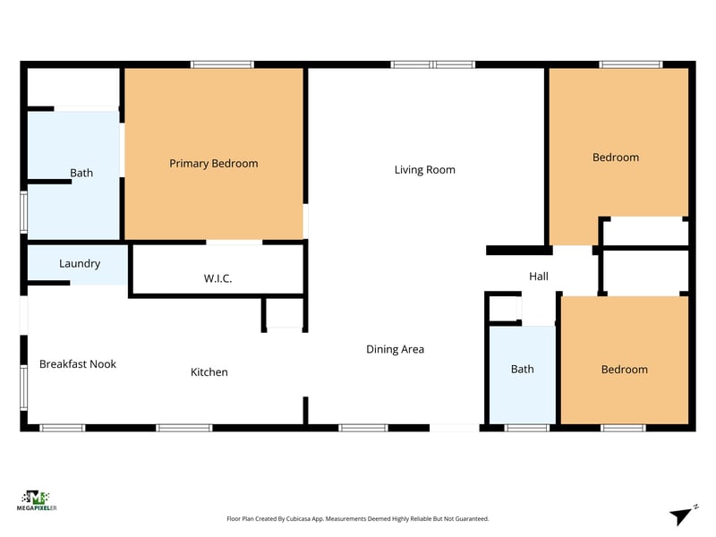 Floor plan 1 of 500 Chaffee Rd S lot 157, Jacksonville, FL 32221