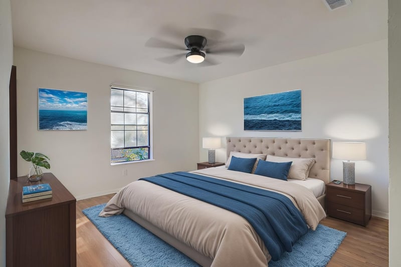 Bedroom-VS - Bedroom Virtually Staged at 726 Plainfield Ave, Orange Park, FL 32073