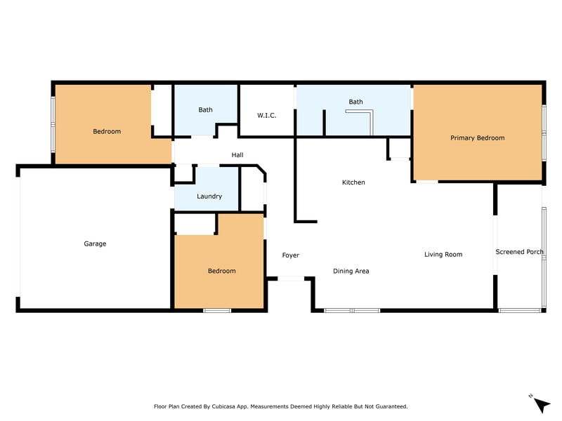 Floorplan at 258 Tamar Ct, St. Augustine, FL 32095