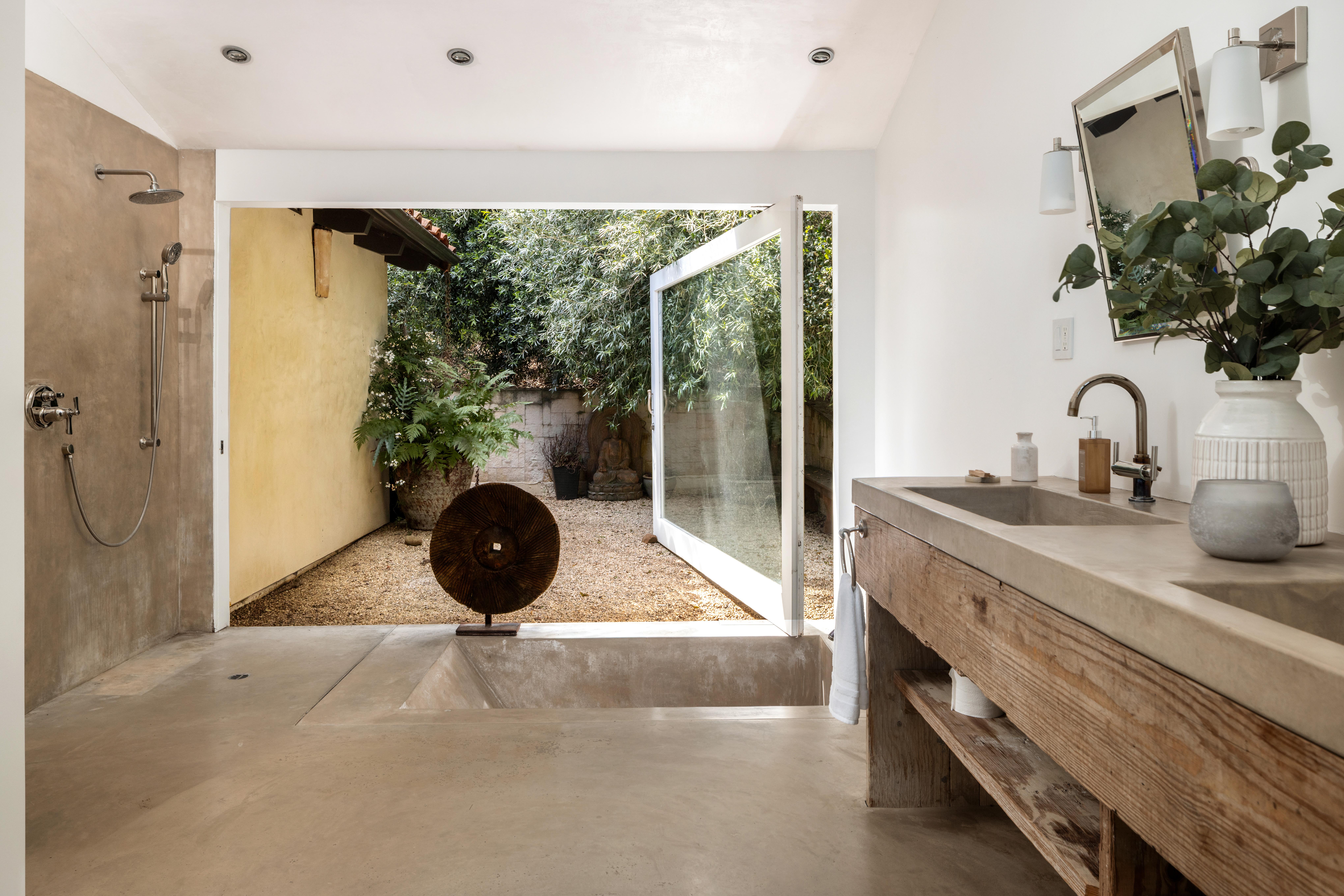 Lifestyle and grounds photography at 647 Old Topanga Canyon Rd, Topanga — professional real estate photography by VirTour Media illustrating the unhurried, canyon-immersed lifestyle of this singular Los Angeles property where architecture and wilderness exist in rare equilibrium. Our team captured still photography, a cinematic property video, a lifestyle video, an agent narration, a true vertical social media reel, and an FPV video tour throughout the midday.