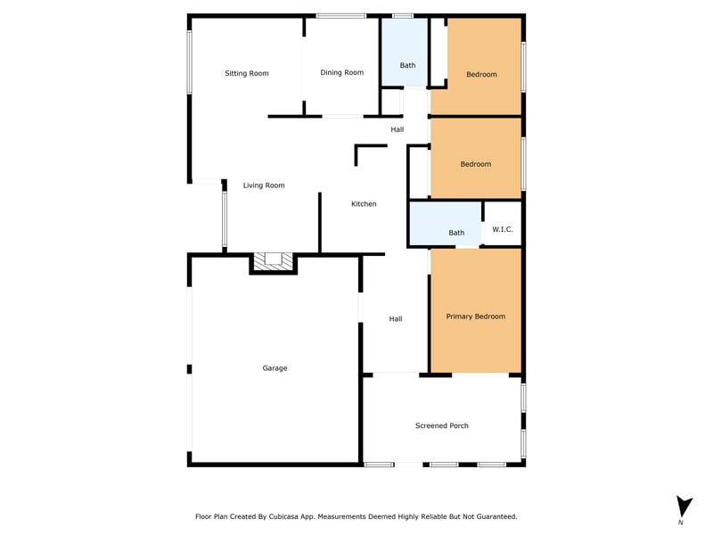 Floorplan at 2517 Feit Ct, Orange Park, FL 32065