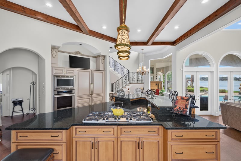 Kitchen opening to the family room at 344 Broward Rd, Jacksonville, FL