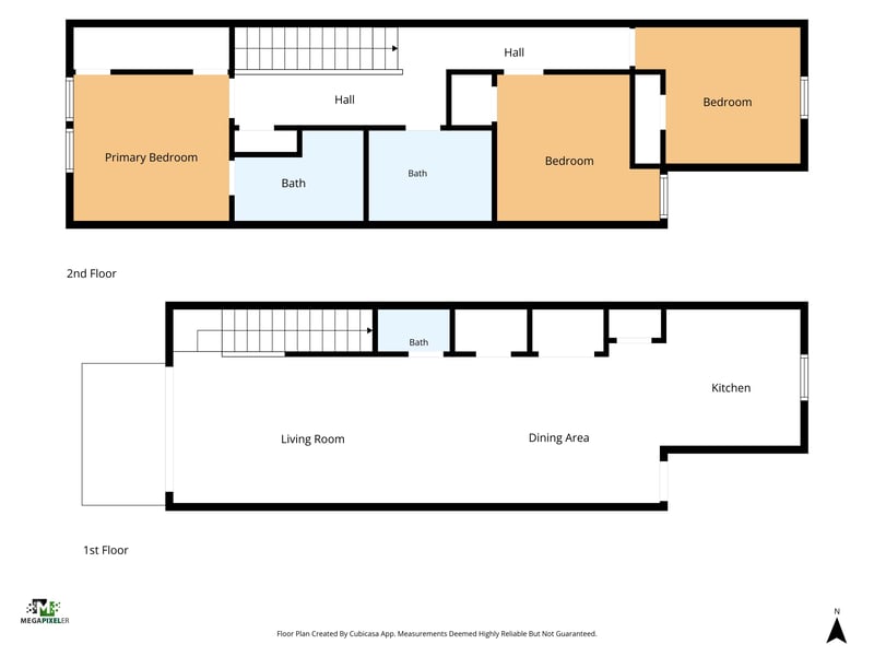 Floor plan 1 drawn by Megapixeler, Black Buck Cir, Jacksonville