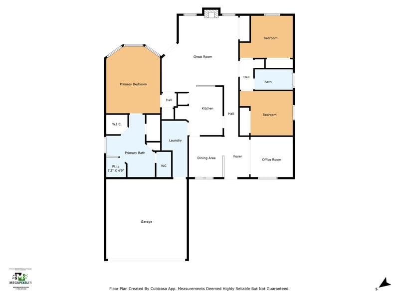 Floor plan 1 of 528 Sparrow Branch Cir, Jacksonville, FL 32259