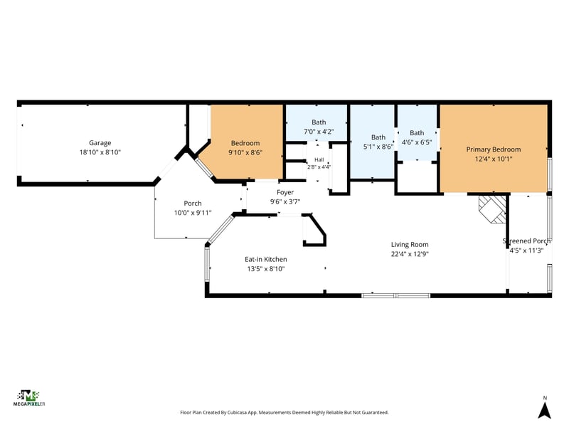 Floorplan at 11095 Wandering Oaks Dr, Jacksonville, FL 32257
