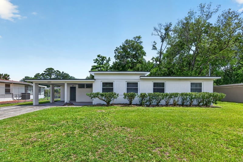 Front exterior view in daylight at 6238 Randia Dr, Jacksonville, FL 32210