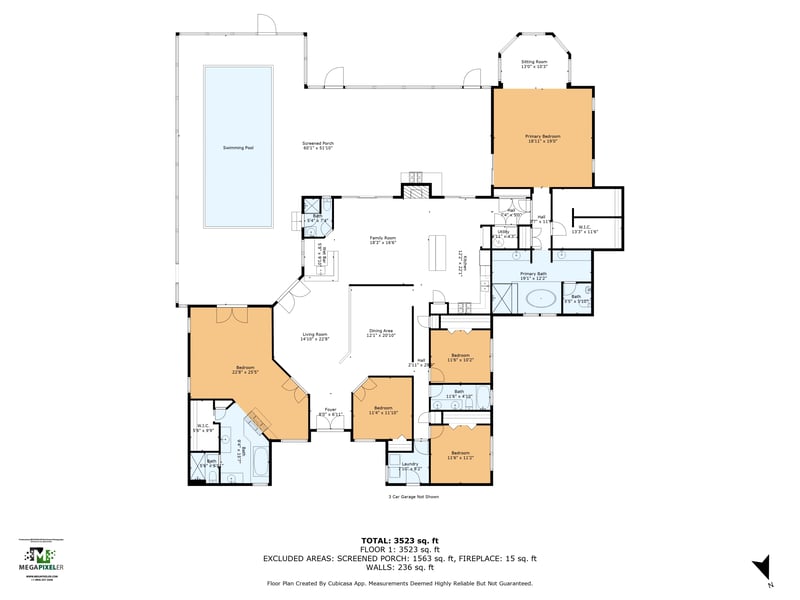 Floor plan 1 of 1157 Creeks Edge Ct, Ponte Vedra Beach, FL 32082