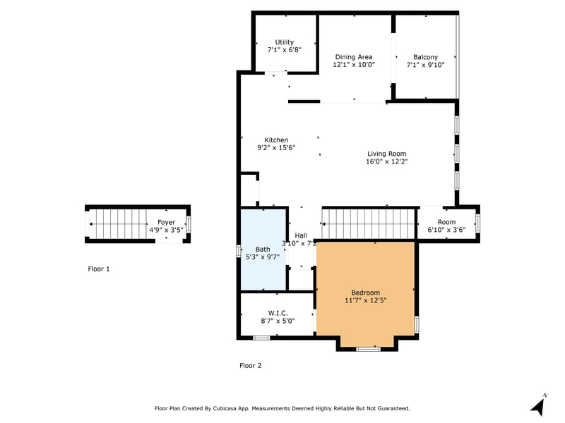 Floor plan 5 of 10075 Gate Pkwy N, Jacksonville, FL 32246