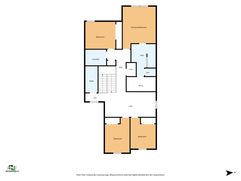 Floor plan 3 drawn by Megapixeler, Torres Trace, St. Augustine