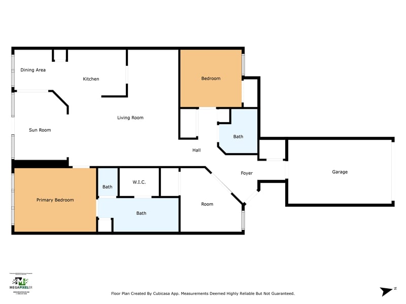 Floorplan at 11670 Surfbird Cir #13c, Jacksonville, FL 32256