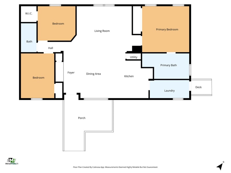 Floor plan 1 of 7655 Long Lake Rd, Keystone Heights, FL 32656