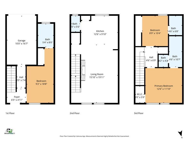 Floorplan at 1093 Farwell St, Jacksonville, FL 32204