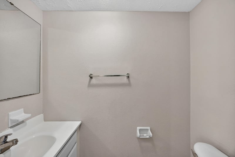 Bathroom with vanity and mirror at 2658 Trollie Ln apt 1, Jacksonville, FL 32211