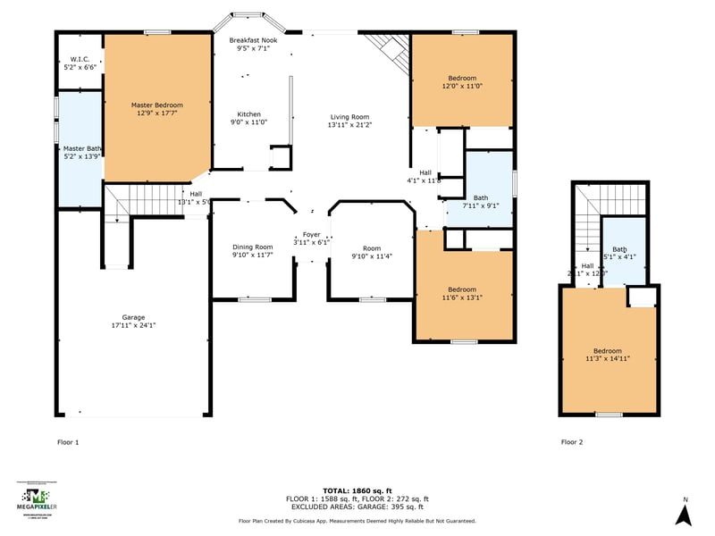 Floor plan 5 of 7885 Steamboat Springs Ct, Jacksonville, FL 32210