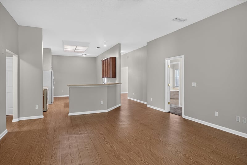 Kitchen and living area, open view at 14147 Fish Eagle Dr E, Jacksonville, FL 32226