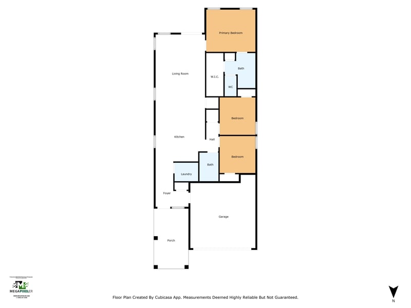 Floorplan at 86212 Buggy Ct, Yulee, FL 32097