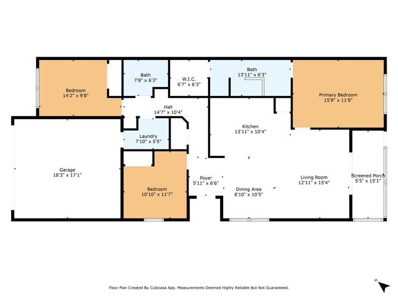 Floor plan 1 of 258 Tamar Ct, St. Augustine, FL 32095