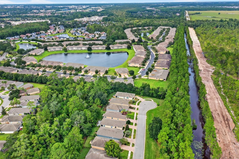 Aerial View at 11736 Surfbird Cir, Jacksonville, FL 32256
