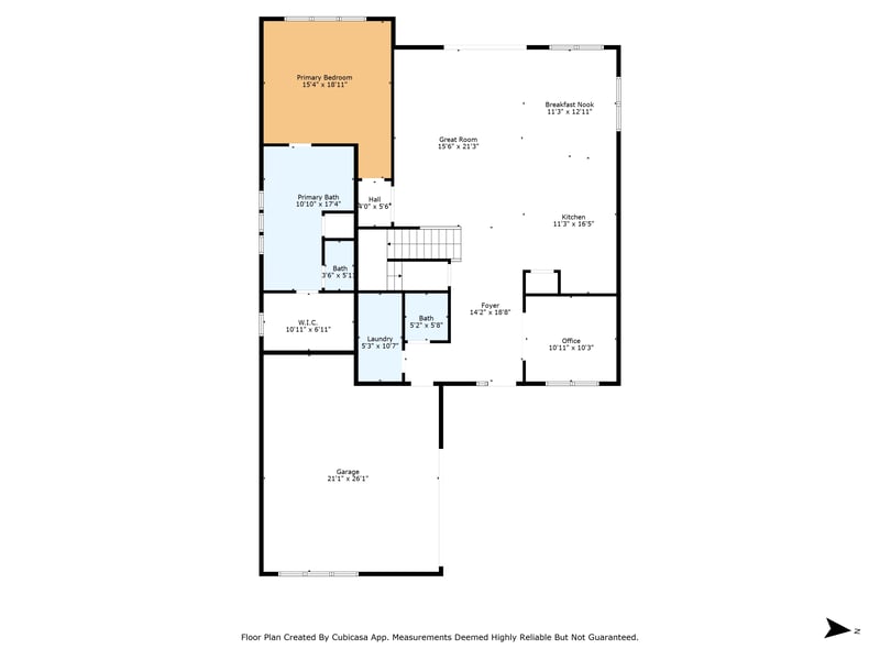 Floor plan 1 of 10408 Silverbrook Trl, Jacksonville, FL 32256