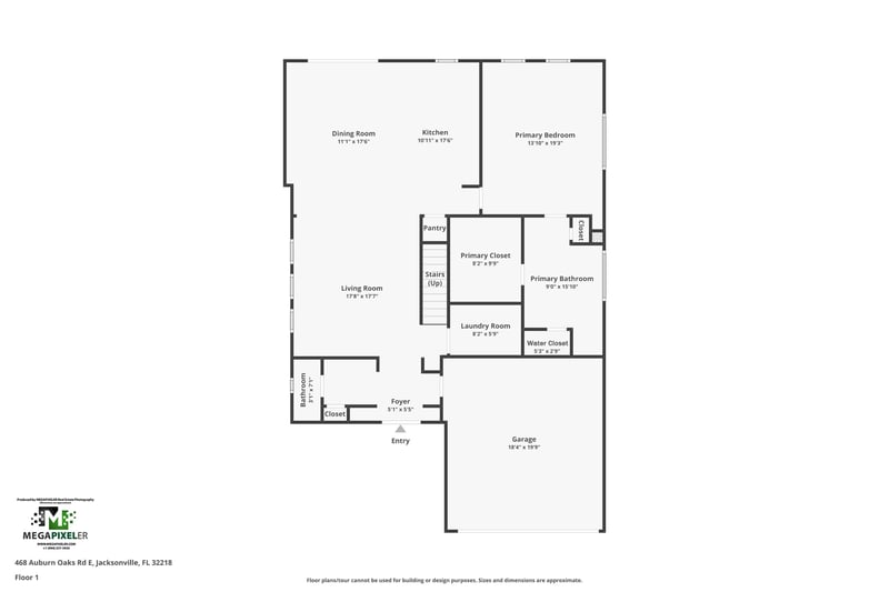 Floor-1 edit at 468 Auburn Oaks Rd E, Jacksonville, FL 32218