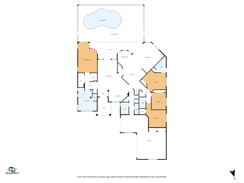 Floor plan 1 of 365 N Lombardy Loop, Jacksonville, FL 32259