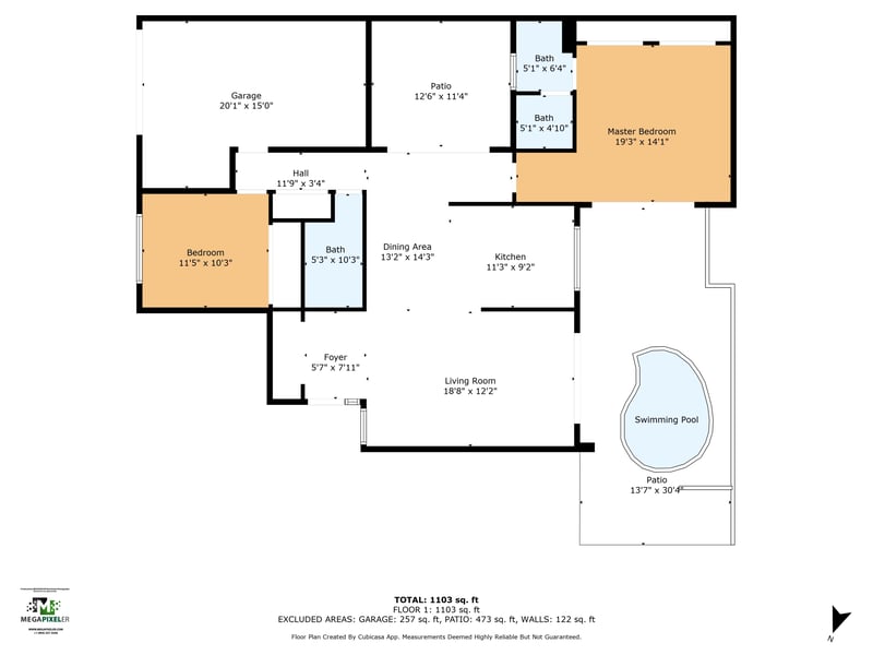 Floor plan 1 of 11008 St Anthonys Ct, Jacksonville, FL 32223