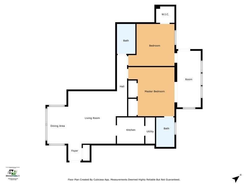 Floorplan at 2912 St Johns Ave unit 18, Jacksonville, FL 32205