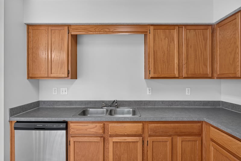 Kitchen sink and dishwasher view at 8519 Blazing Star Ct, Jacksonville, FL 32210