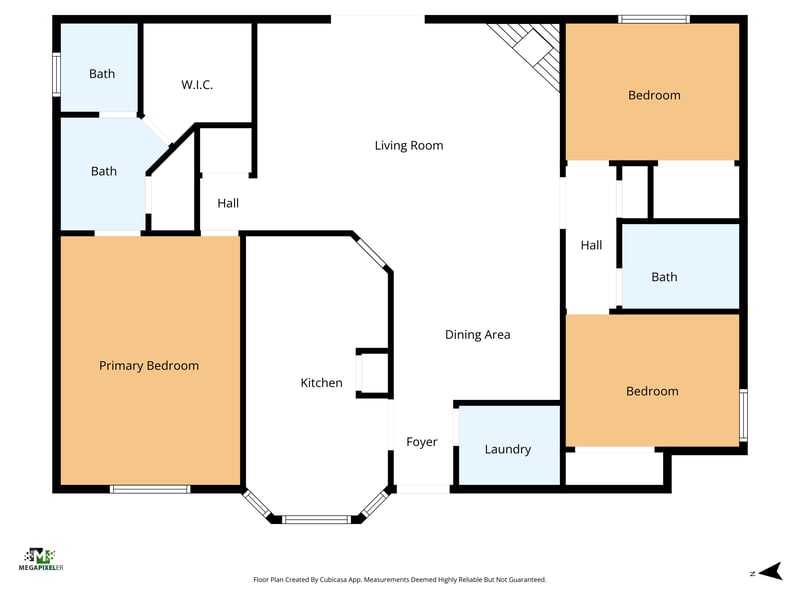 Floor plan 1 of 8849 Victoria Landing Dr W, Jacksonville, FL 32208