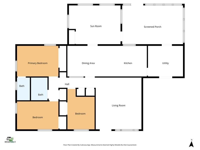 Floor plan 1 of 7815 Jaguar Dr, Jacksonville, FL 32244