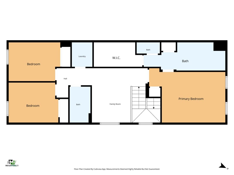 Floor plan 2 of 3680 Creswick Cir unit 17 i, Orange Park, FL 32065