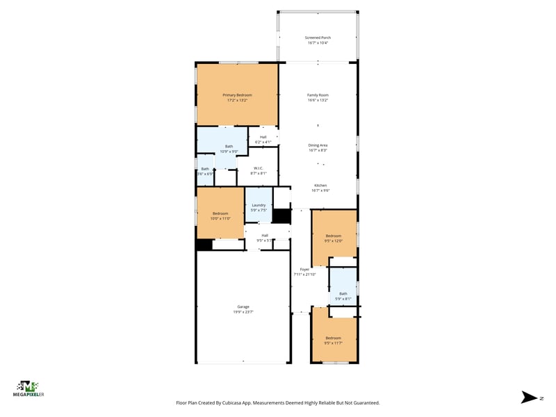 Floorplan at 6308 Thatcher, Jacksonville, FL 32222