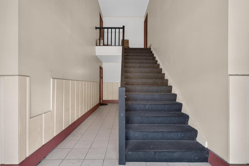 Tiled interior stairwell at 3866 Campenero Ct unit 6, Jacksonville, FL 32217