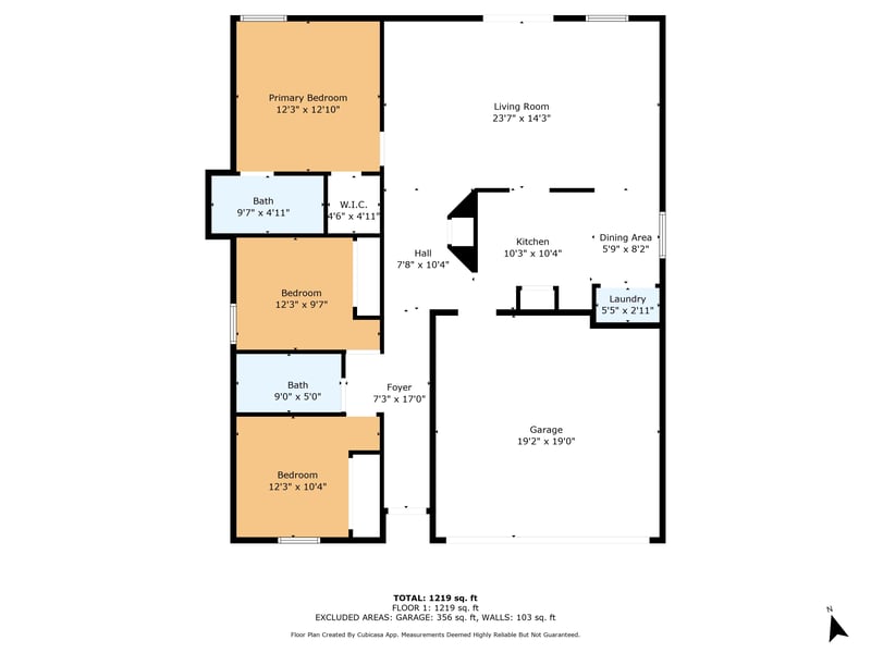 Floorplan at 12318 Anarania Dr, Jacksonville, FL 32220