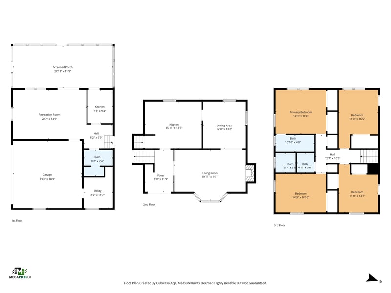 Floorplan at 2750 Cedarcrest Dr, Orange Park, FL 32073