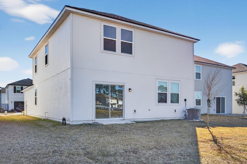 back of the house at 14790 Cashew Ave, Jacksonville, FL 32218
