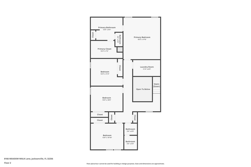 Floor plan 3 of 8166 Meadow Walk Ln, Jacksonville, FL 32256