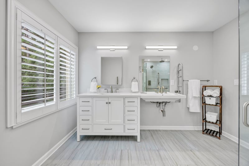 Primary Bathroom at 9221 Rosewater Ln, Jacksonville, FL 32256
