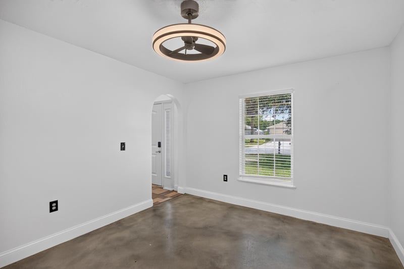 Empty room with window and tile floor at 3428 Glenn Hollow Ct, Jacksonville, FL 32226