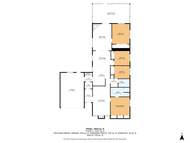 Floor plan 1 of 10657 Coleman Rd, Jacksonville, FL 32257